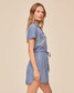 Bella Dahl Women's Seamed Shirt Dress detail view