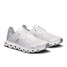 On Running Women's Cloud 6 Coast Running Shoes White and Glacier toe box detail