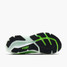 The Brooks Men's Glycerin 23 Running Shoes in White and Green Gecko