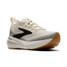 Brooks Women's Glycerin 23 White and Black angled view