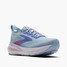 Brooks Women's Glycerin 23 Skyway Blue angled view