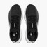 Brooks Women's Glycerin Flex Running Shoes in Black and White back view