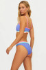 Beach Riot Women's Color Block Val Bikini Top in Sherbert Shores detail view
