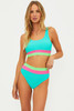 Beach Riot Women's Color Block Mackenzie Bikini Top