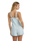 Billabong Women's Beach Crush Denim Overalls front view