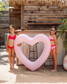Feather 4 Arrow Girls' Block Party Bikini in geometric print, back view