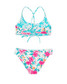 Feather 4 Arrow Girls' Waverly Reversible Bikini in Pink Floral