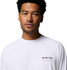 Columbia Men's PFG Solar Stream II Long Sleeve Tee White side view