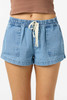 O'Neill Women's Sevie Denim Shorts side detail
