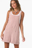 O'Neill Women's Summerlin Romper in Orchid back view