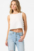 O'Neill Women's Sanders Tank Top White lifestyle view