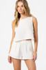 O'Neill Women's Sanders Shorts in White back view
