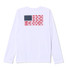 Columbia Boys' PFG Terminal Tackle Fish Flag Long Sleeve Tee White back