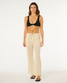 Rip Curl Women's Classic Wide Leg Pants in Bone front view