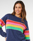 Rip Curl Women's Surf Revival Relaxed Crew lifestyle view