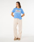 Rip Curl Women's Malibu Relaxed Tee front view