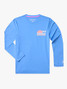 Chubbies Boys' Performance Tee in The Ol' College Try front view