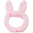 Iscream Pink Bunny Spa Headband detail view