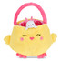 Iscream Hoppy Chick Plush Basket detail view