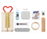 Pinch Provisions Sherpa Minimergency Charm Kit heart sherpa detail