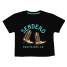 Sendero Provisions Co. Women's High Stepper Tee in Black, front view