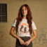Sendero Provisions Co. Women's High Stepper Tee in White, front view