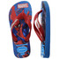 The Havaianas Kids' Top Marvel Flip Flops in Brilliant Blue