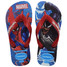 The Havaianas Kids' Top Marvel Flip Flops in Brilliant Blue