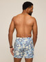 Chubbies Men's Classic Swim Trunks in The Starry Night Stems back view