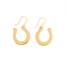 Ink & Alloy Madison Horseshoe Earrings dangle side view
