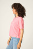 PJ Salvage Women's Western Blooms Shirt Sleeve Tee front view