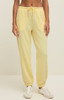 Z Supply Women's Downtown Fleece Joggers in Sunnyside