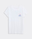 Vineyard Vines Girls' Flamingo Scenic Tee front view