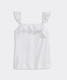 Vineyard Vines Girls' Ruffle Tank Top detail view