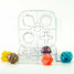 Crazy Aarons PermaPutty X-Ball Kit balls and mold together
