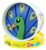 Crazy Aaron's Zoo Animal Land of Dough Brock Peacock peacock overhead view