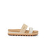 Reef Girls' Vista Hi Sandals in Beige Cream