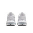 Nike Women's Pegasus Premium Road Running Shoes White and Metallic Silver heel view