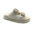 Mia Girls' Elodee Too Slides Bone top view