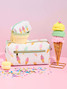 Studio Oh! Cool & Creamy Keychain Pouch Cool & Creamy flat lay
