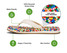 The Sanuk Kids' Bubblecush Sandals in Rainbow