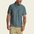 Howler Brothers Men's Ranchero Tech Polo Sea Rodeo Iron Blue detail