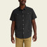 Howler Brothers Open Country Tech Shirt Supernovas Antique Black full body