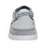 The HeyDude Men's Welsh Grip Washed Canvas Shoes in Monument Grey