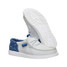 HeyDude Men's Wally Funk Bluewater in Grey and Navy side view