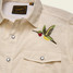 Howler Brothers Men's Gaucho Snapshirt in Nectar Seekers side view