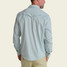 Howler Brothers Men's H Bar B Tech Longsleeve in Supernova Stripe Ash Blue