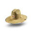 Hemlock Big Kids' Straw Lifeguard Hat Aloha Tropics side view