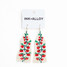 Ink & Alloy Delilah Tomato Beaded Fringe Earrings side view