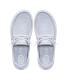 HeyDude Women's Wendy Stretch Jersey Shoes Light Grey sole view